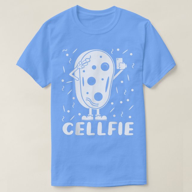 Cellfie Science Scientist T Shirt (Design framsida)