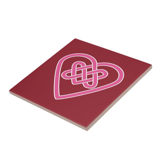 Cellic Heart Ceramic Tile Kakelplatta (Sidan)