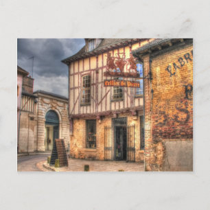 Cellier St Pierre Troyes frankriken Vykort