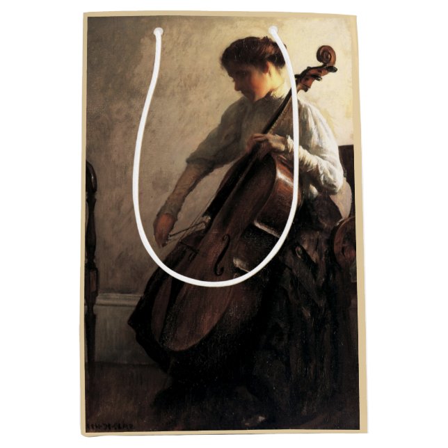 Cellist (av Joseph DeCamp) (Framsidan)