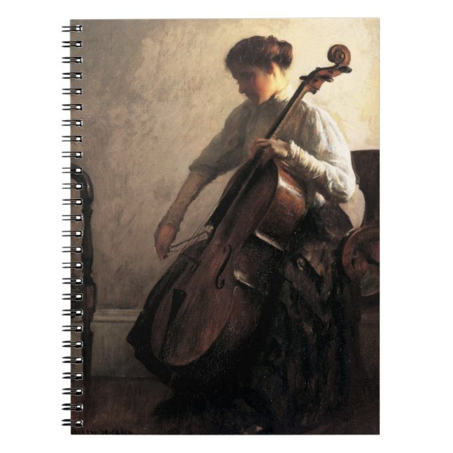 Cellist (av Joseph DeCamp) Anteckningsbok (Framsidan)