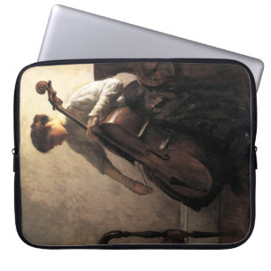 Cellist (av Joseph DeCamp) Laptop Fodral