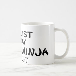 Cellist dödliga Ninja vid natt Kaffemugg