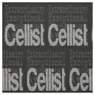 Cellist Extraordinaire Fabric Tyg