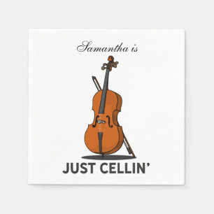 Cellist Gag-papper Pappersservett