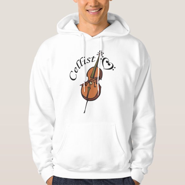 Cellist Hoodie (Framsida)