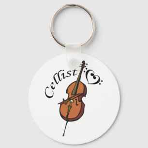 Cellist Nyckelring