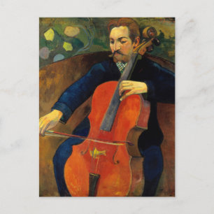 Cellisten Schneklud Paul Gauguin Vykort