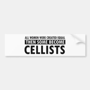Cellisters musikdesign bildekal