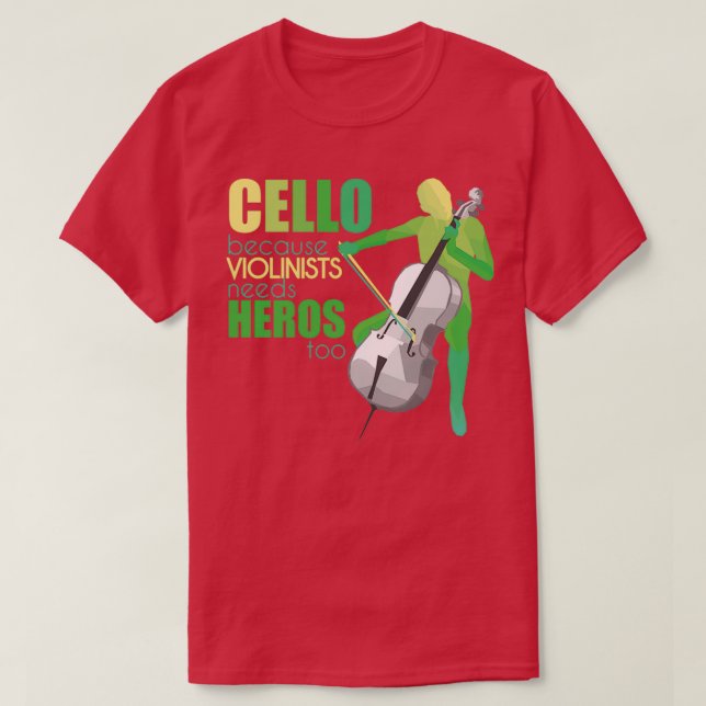Cello 12 t shirt (Design framsida)