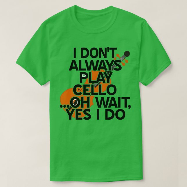 Cello 1 t shirt (Design framsida)