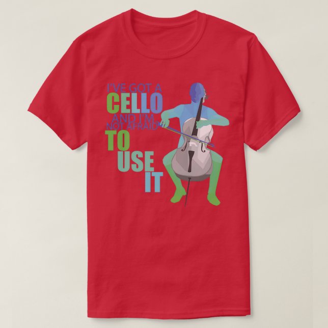 Cello 7 t shirt (Design framsida)