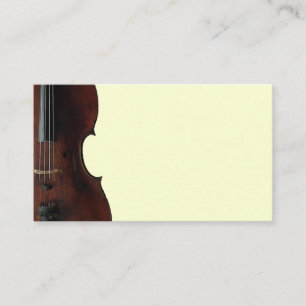 Cello-Affärskortet (Anpassade) Visitkort