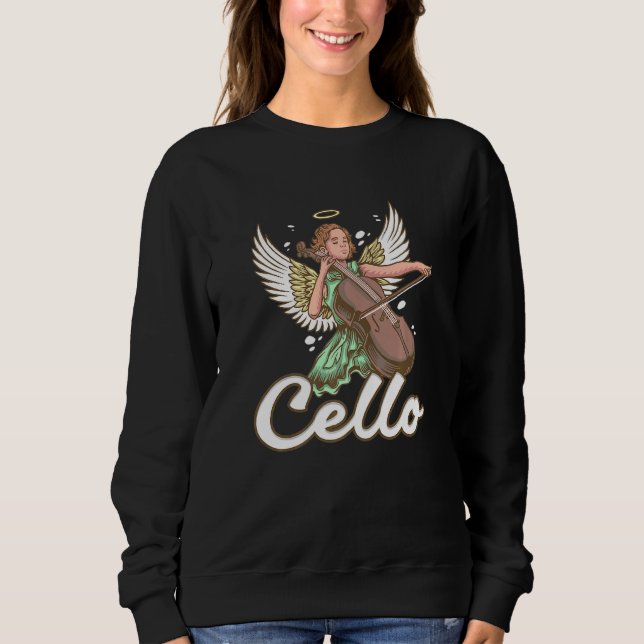 Cello Angel Cello T Shirt (Framsida)