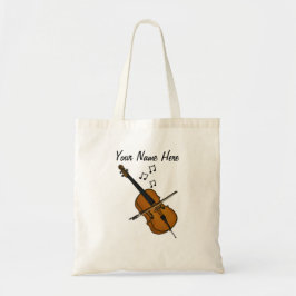 Cello Anpassningsbar Cellist String Musician Gift Tygkasse
