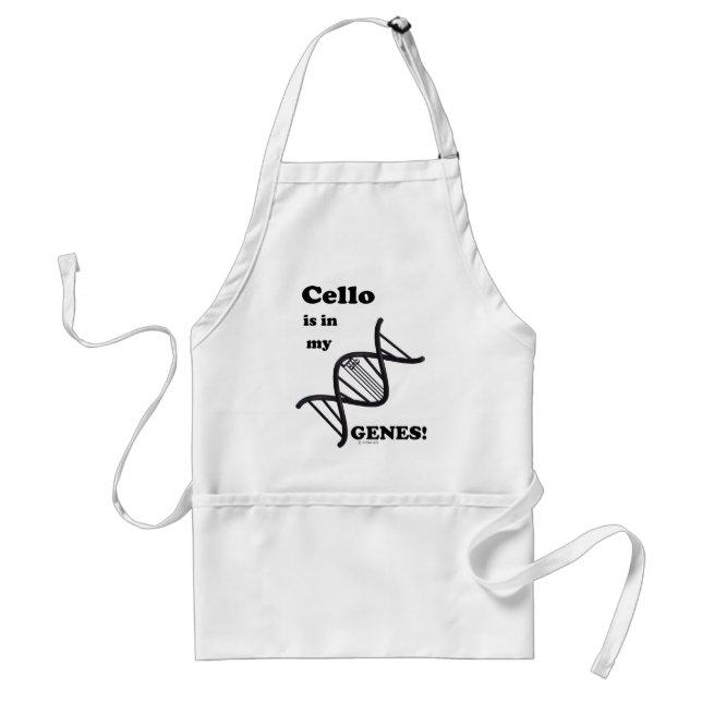 Cello är i mina gener förkläde (Framsidan)