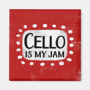 Cello är min Sylt-kylskåp, magnet