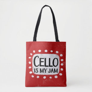 Cello är min Sylt Tote Bag Tygkasse