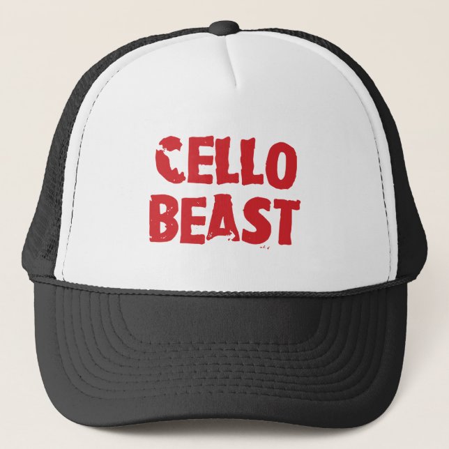 Cello Beast Hat Truckerkeps (Framsida)