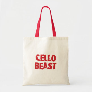 Cello Beast Totebag Tygkasse
