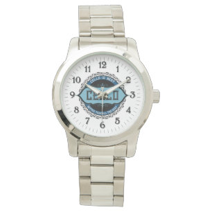 Cello Best Music Note Circle Armbandsur