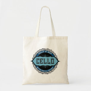 Cello Best Music Note Circle Tygkasse