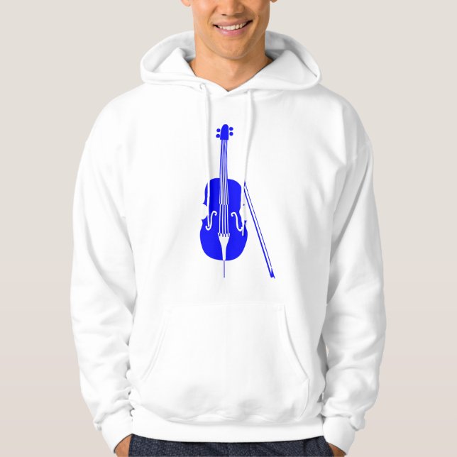 Cello - Blue Sweatshirt Med Luva (Framsida)