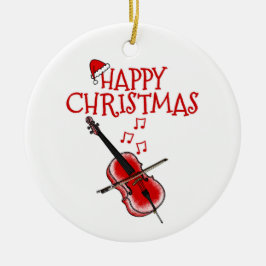 Cello Cellist String Musician jul Ornament