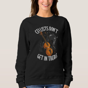 Cello Cellists kommer inte in Treble Music Instrum T Shirt