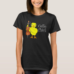 Cello Chick Text T Shirt