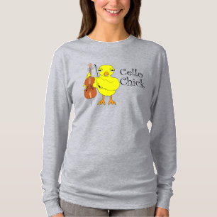 Cello Chick Text T Shirt