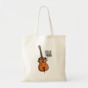Cello Där Funny Music Pun Tygkasse
