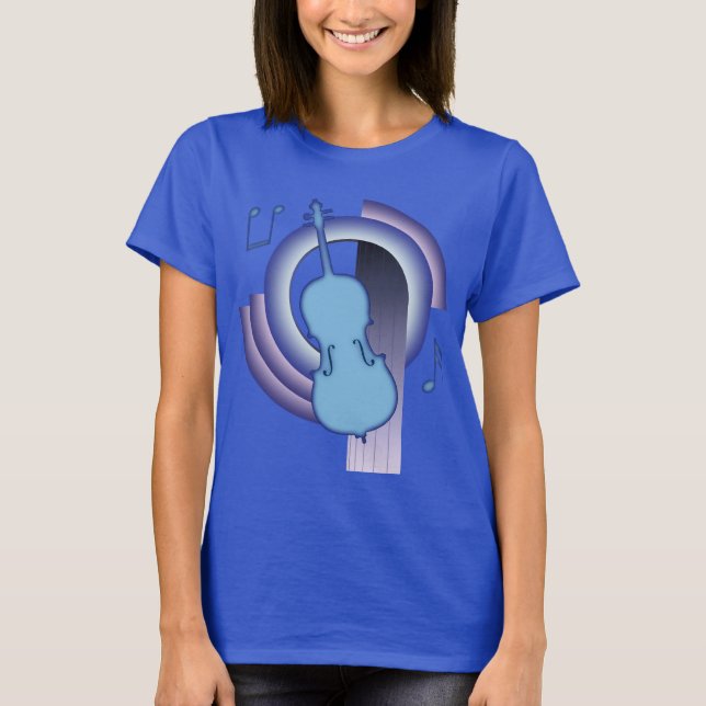 Cello Deco2 T-shirt (Framsida)