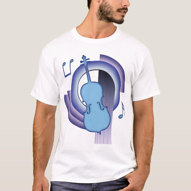 Cello Deco2 T Shirt (Framsida)
