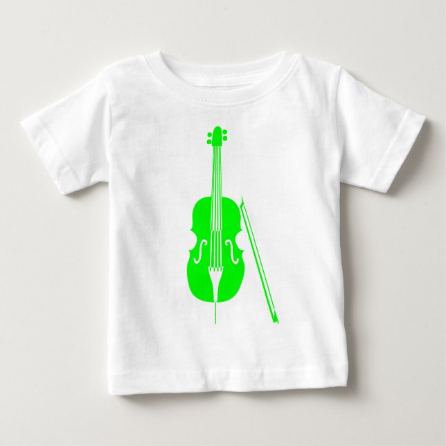 Cello - Grönt T Shirt (Framsida)