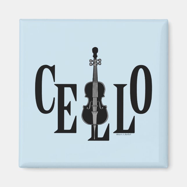 Cello i Cello Magnet (Framsidan)