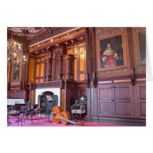 Cello In State Room Hälsningskort