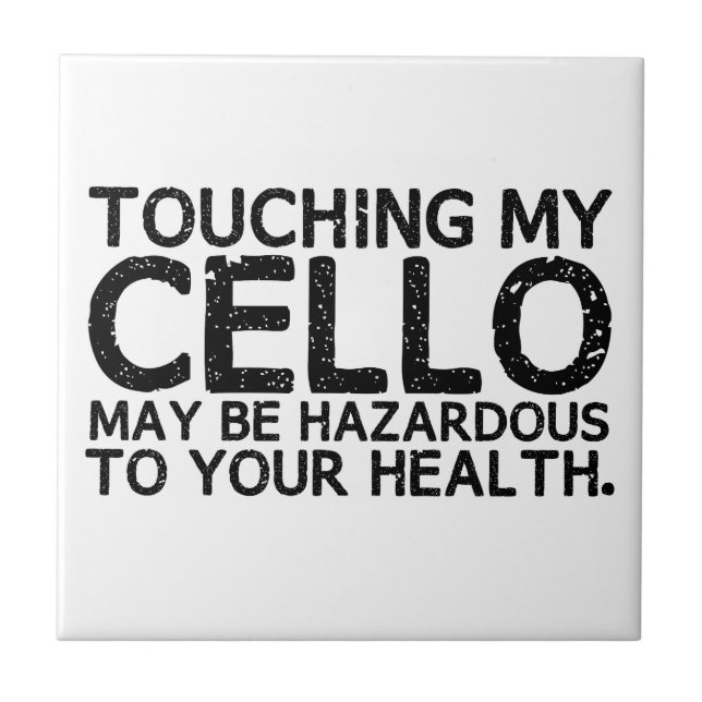 Cello  kakelplatta (Framsidan)