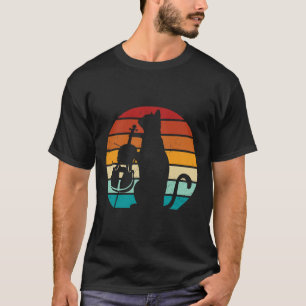 Cello Katt Meme Stötande Memes Roliga Katter Kärle T Shirt