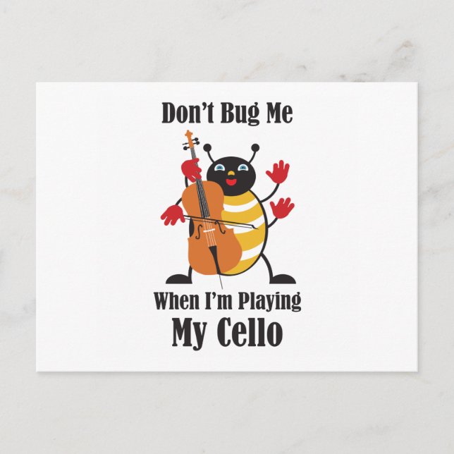 Cello Kryp Vykort (Framsida)