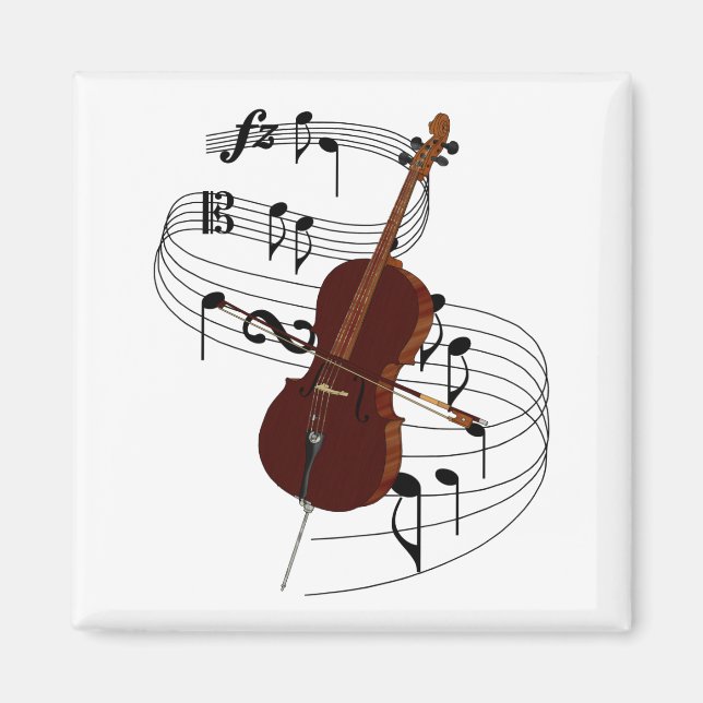 Cello Magnet (Framsidan)