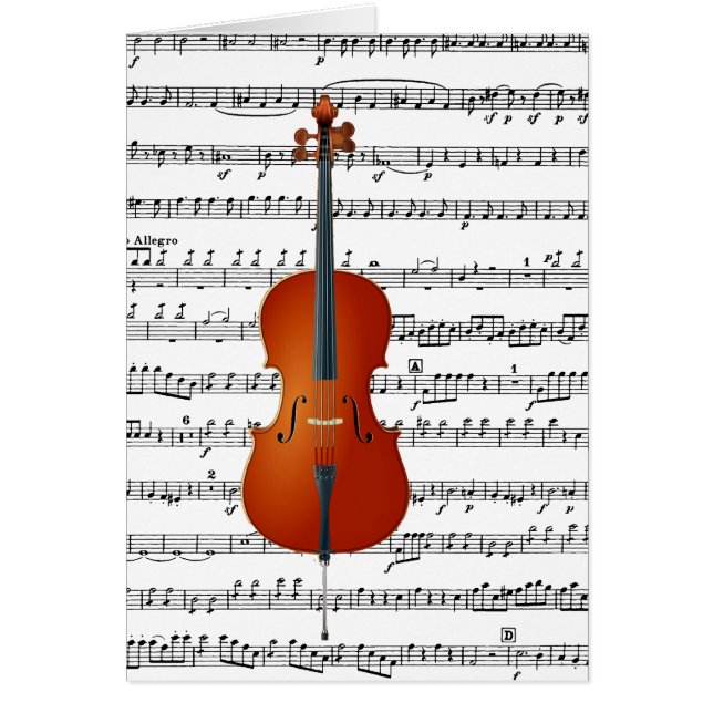 Cello & Me_ Hälsningskort (Framsidan)