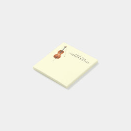 Cello Musician Music Teacher String Orchestra Post-it Block