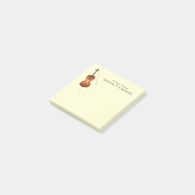 Cello Musician Music Teacher String Orchestra Post-it Block (Vinklad)