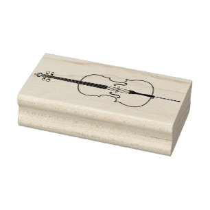 Cello Musician Music Teacher String Orchestra Stämpel