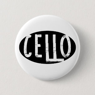 Cello Oval Rough Text Knapp