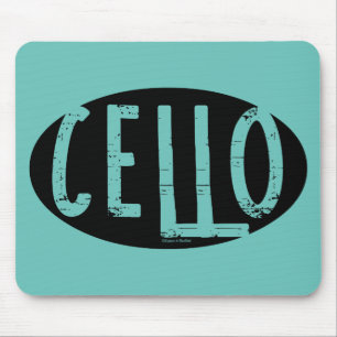 Cello Oval Rough Text Musmatta