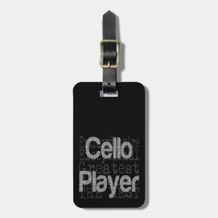 Cello Player Extraordinaire Bagagebricka