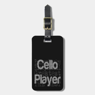 Cello Player Extraordinaire Bagagebricka