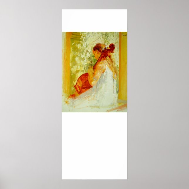Cello Player Poster (Framsidan)